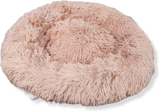Jack and Vanilla - Hondenmand - Donut - Roze - XS - Ø50cm
