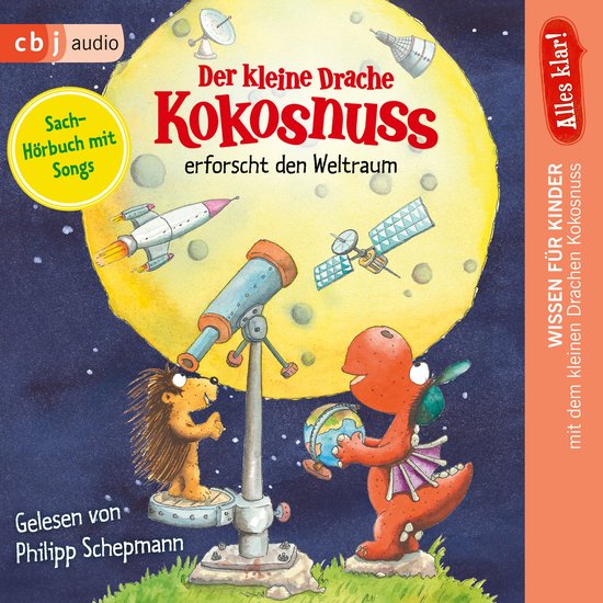 Alles klar! Der kleine Drache Kokosnuss erforscht den Weltra ... - cover