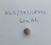 Pile alcaline au lithium Grundig AG5/393/LR754 6OMAH 1 pièce