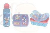 Sonic The Hedgehog - Boîte à pain - lunch box - Gobelet XL 520ML