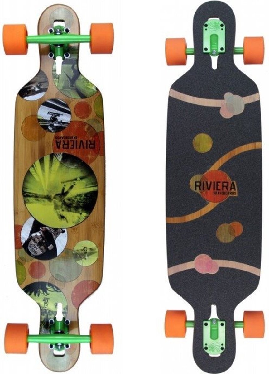 Riviera Evolution Drop-through Longboard 37.8 Veelkleurig