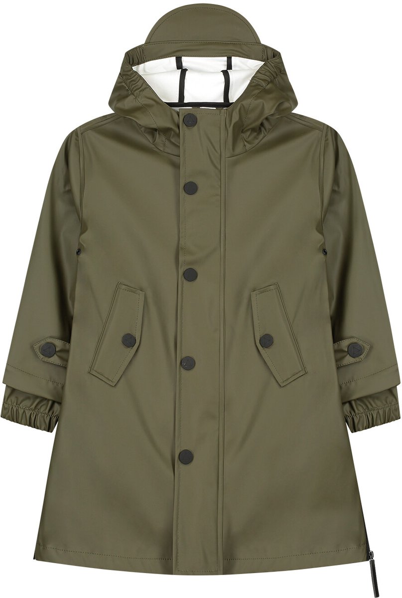 Maium - Regenjas voor kinderen - Kids Original - Legergroen - maat XL (5yr)