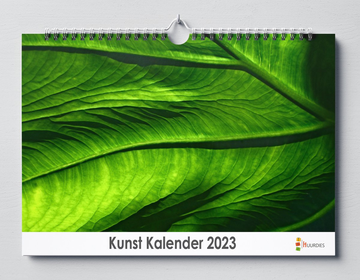 Kunst (B) kalender 2023 | 35x24 cm | jaarkalender 2023 | Wandkalender 2023
