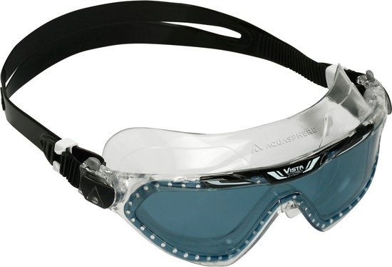 Aquasphere Vista XP - Zwembril - Volwassenen - Dark Lens - Transparant/Zwart