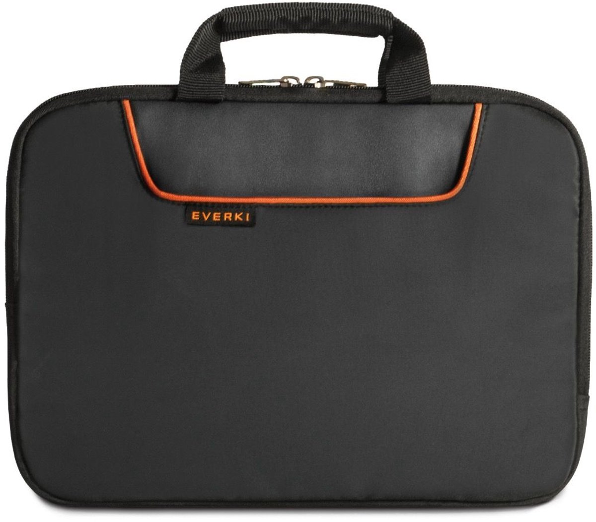 Everki EKF808S11B laptoptas 29,5 cm (11.6) Opbergmap/sleeve Zwart, Oranje