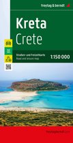 Kreta, Straßen- und Freizeitkarte 1:150.000, freytag & berndt