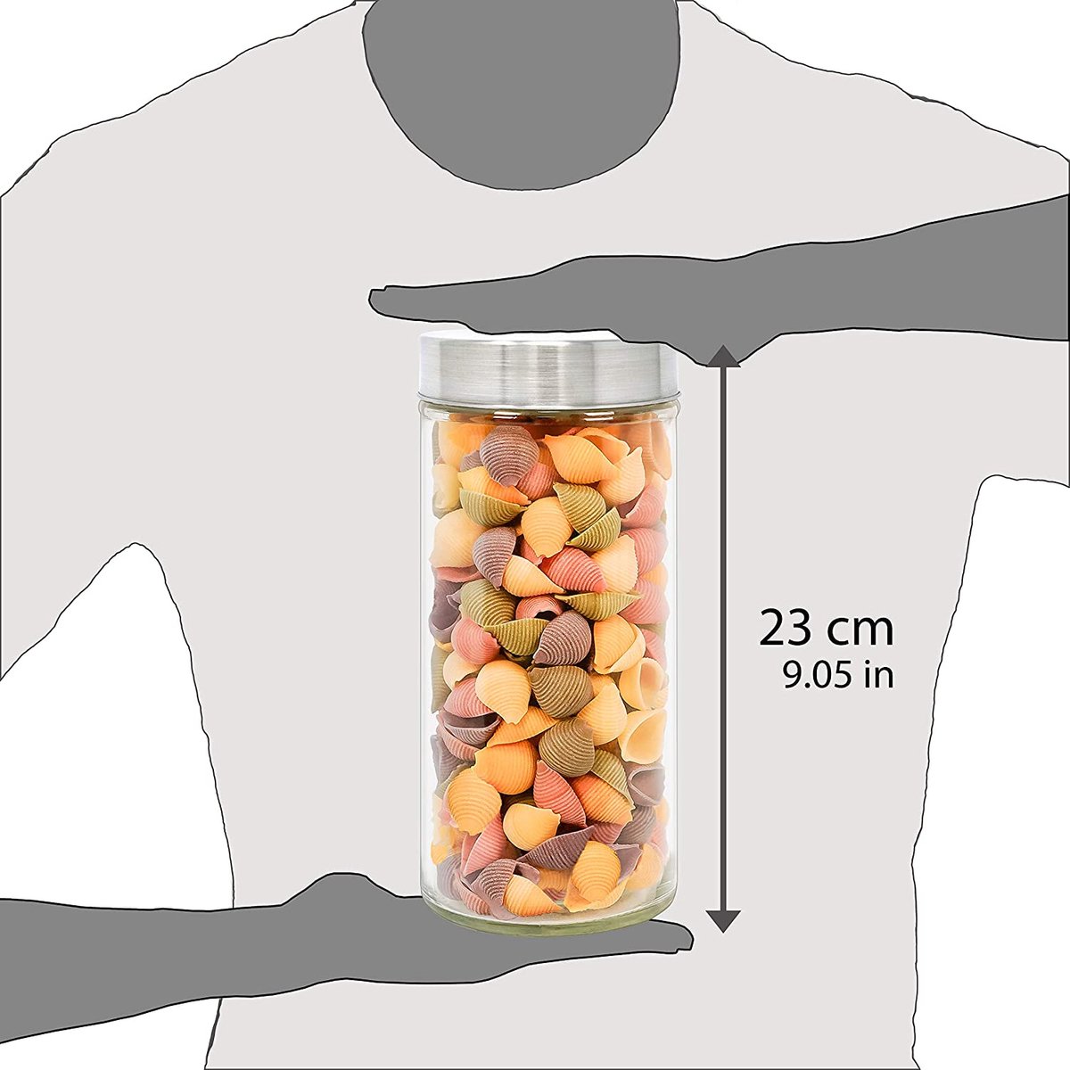 LG Luxury Grace Lot de 6 Boîtes Alimentaires en Verre (1 0,6 0,36L LG Luxury Grace Lot de 6 Boîtes Alimentaires en Verre (1 0,6 0,36L
