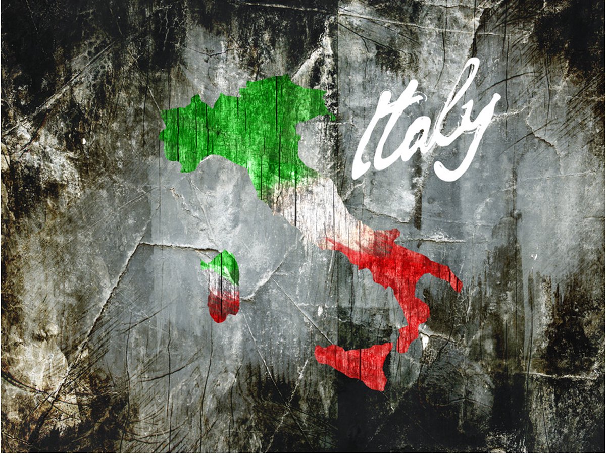 Fotobehang - Italian artistry.