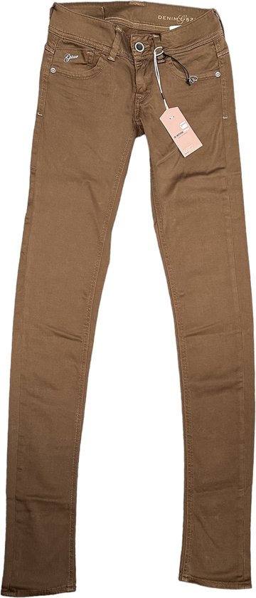 G-star Jeans 'Lynn Skinny DK Paper Brown' - Size: W26/L34