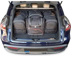 MERCEDES-BENZ EQC 2019+ 4-delig Reistassen Op Maat Auto Interieur Kofferbak Organizer Accessoires