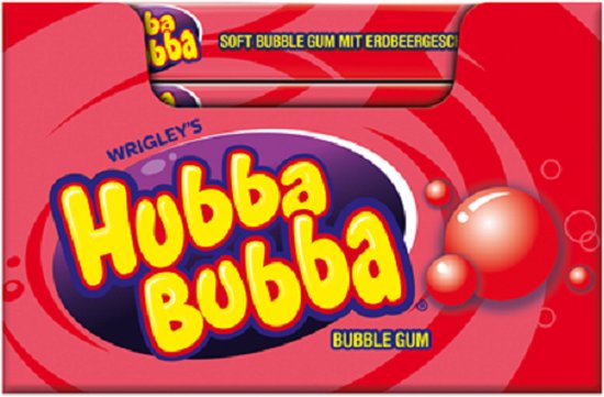Wrigley's Hubba Bubba Aardbei 20 x 35g dozen