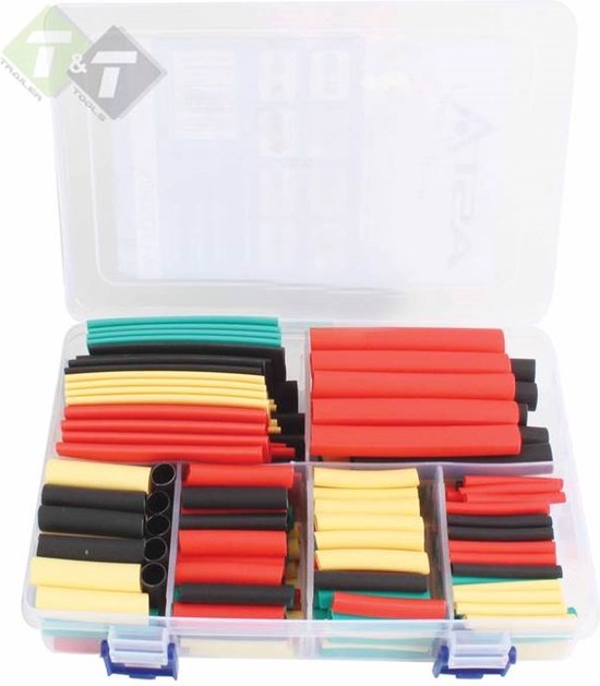 thumbnail: Eventronic Krimpkous Set 196 Stuks - IP68 Waterdicht, 4:1 Krimpverhouding