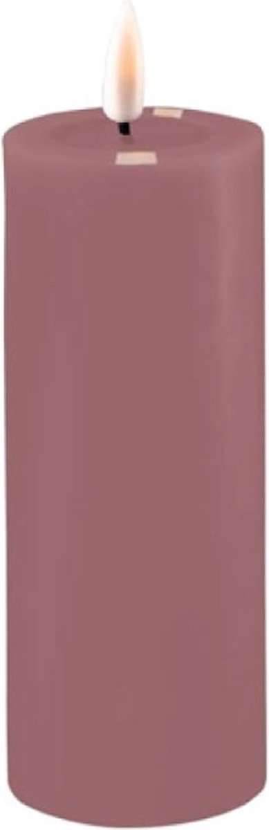 Deluxe Homeart Led Kaars Paars 5.0 x 12.5 cm