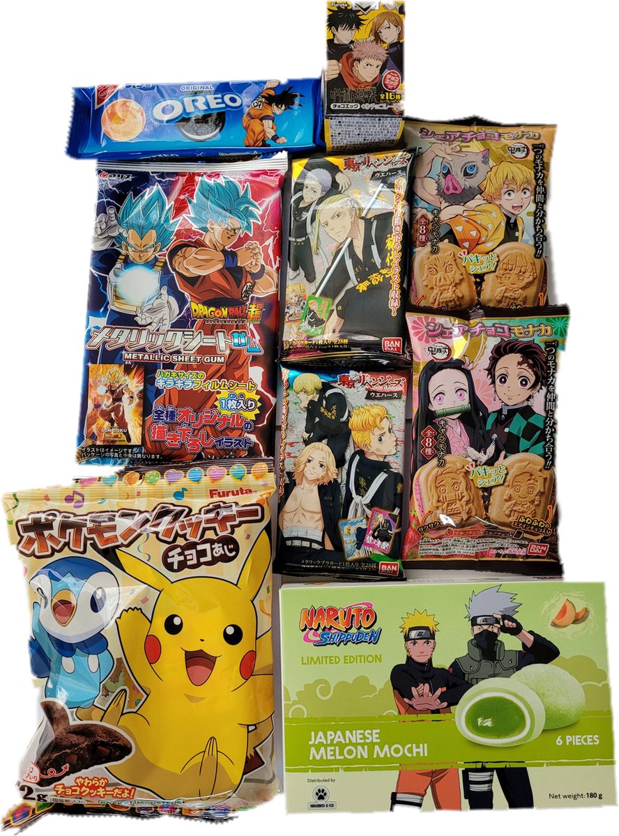 Japon Surprise Snack Box Medium - Japonais KitKat Pocky Chocolate Biscuit  Snoep Anime