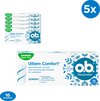 o.b.® ProComfort® Super Plus Tampons voor de zeer zware menstruatiedagen, 5x16 stuks
