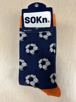 SOKn. trendy sokken *VOETBALLEN* maat 35-41 (ook leuk om kado te geven !)