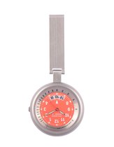 Swiss Medical Titanium Edition Salmon - Verpleegkundehorloge - Cadeau - Zorgpersoneel - Ziekenhuis - Verpleegster Accessoires