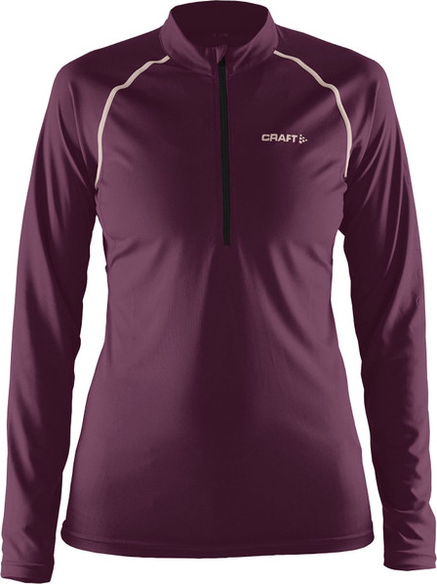 Craft Prime Long Sleeve Tee Dames - Sporttruien - donkerroze - Vrouwen
