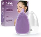 Silk'n Elektrische Gezichtsreiniger - Bright - Gezichtsborstel - Diepe reiniging en massage van de huid - Lila