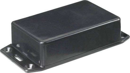 Hammond Contenitore Universale ABS Nero 1591MSBK: 85x56x26 Mm, IP54 Per Progetti Elettronici