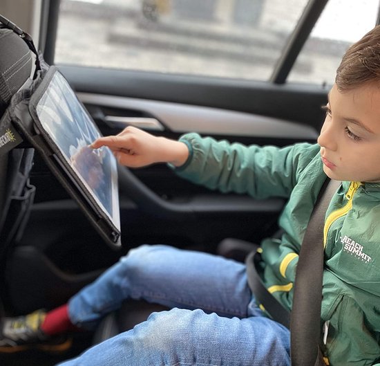 1 x organisateur de protection de dossier de siège auto pour enfant avec  poche pour