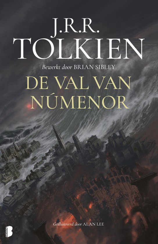 Boek: De val van Númenor, geschreven door J.R.R. Tolkien