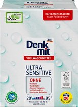 Denkmit Ultra Sensitive Heavy-Duty Waspoeder Wasmiddel, 20 wasbeurten