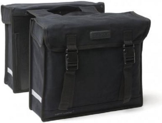 New Looxs Canvas Camping Double Sacoche - 66 litres - Noir
