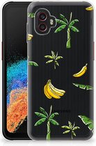 Mobiel Case Geschikt voor Samsung Galaxy Xcover 6 Pro GSM Hoesje Banana Tree
