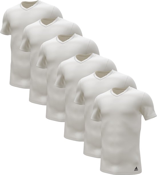 adidas Sportswear Lot de 6 sous-t-shirts pour homme Active Flex Cotton