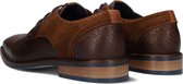 Mazzeltov 3967 Nette schoenen - Veterschoenen - Heren - Cognac - Maat 45