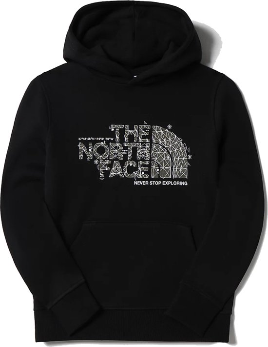 The North Face Drew Peak sweater jongens zwart