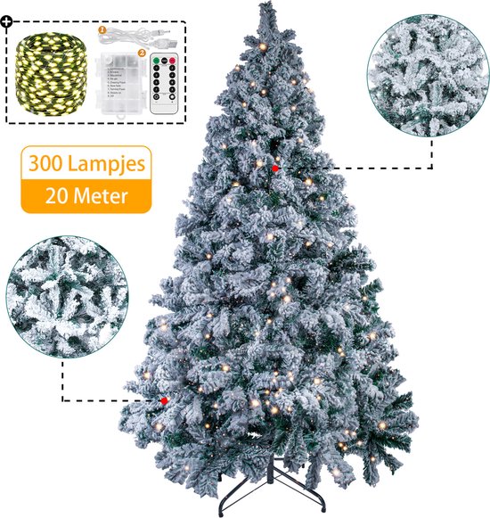 Hengmei Kunstkerstboom 120 cm, kerstboom van pvc, groen, met
