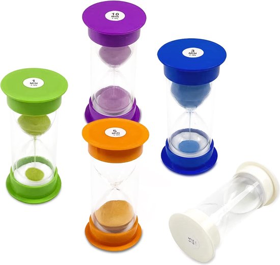 Sand Timer Zandloper voor kinderen kleurrijk zand 5