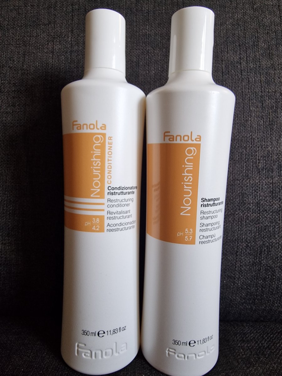 Fanola Nourishing DUO Shampoo 350ml and Conditioner 350ml