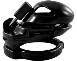 The Vice - Kuisheidskooi - Peniskooi - Chastity Cage - Zwart - Verkrijgbaar in Maten Mini Standaard en Plus Mini