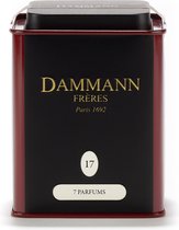 Dammann Frères The au sept Parfums - Bidon 100gram - Thé noir - Mélange - Bergamote - Figue - Fleur de Lotus - Pitanja - Abricot - Citroen, .
