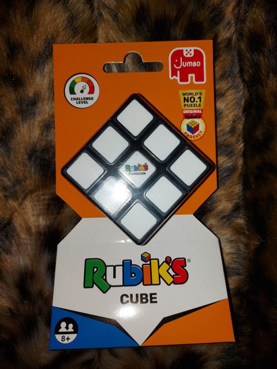 Thumbnail van een extra afbeelding van het spel Originele rubiks cube van Jumbo, Originele kubus, Denkspel kubus