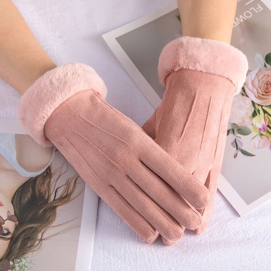 Damesmode Touchscreen Handschoenen - Roze