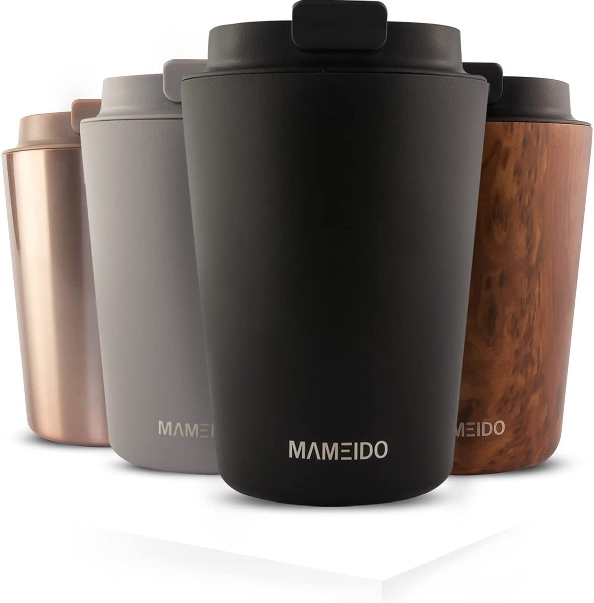 PROVO Mug De Voyage Tasse à Café Isotherme Avec Couvercle Anti-fuite Tasse De Voyage à Double Paroi Isotherme En Acier Inoxydable Respectueux De L' Environnement Et Réutilisable Pour Thé Et Bière