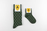 Oh Oh Socks Glorious Green - JUNIOR & SENIOR