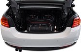 BMW 4 serie CABRIO 2013-2020 3-delig Reistassen Op Maat Auto Interieur Kofferbak Organizer Accessoires