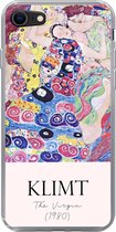 Geschikt voor iPhone SE 2020 hoesje - Schilderij - Art nouveau - Gustav Klimt - Siliconen Telefoonhoesje