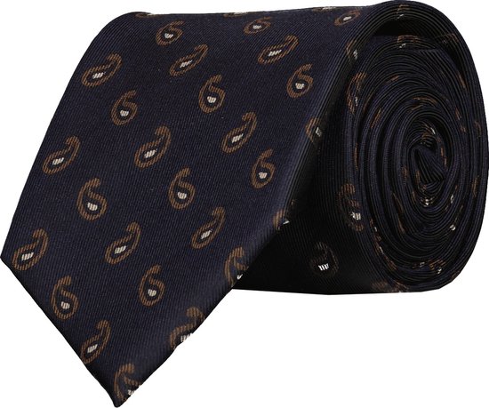 Blauw bloemenstropdas | Stropda's heer - Stropdas Gentleman