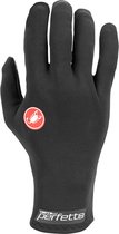 Gants de cyclisme d'hiver Castelli pour hommes Zwart / CA Perfetto Ros Glove Black- S
