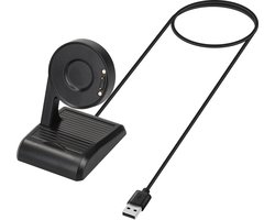 kwmobile USB-oplaadstandaard geschikt voor Ticwatch Pro 5 / Pro 3 / Pro 3 Lite / E3 - Oplader voor smartwatch - In zwart