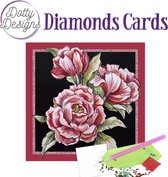 Dotty Designs Diamond Cards - Pink Roses