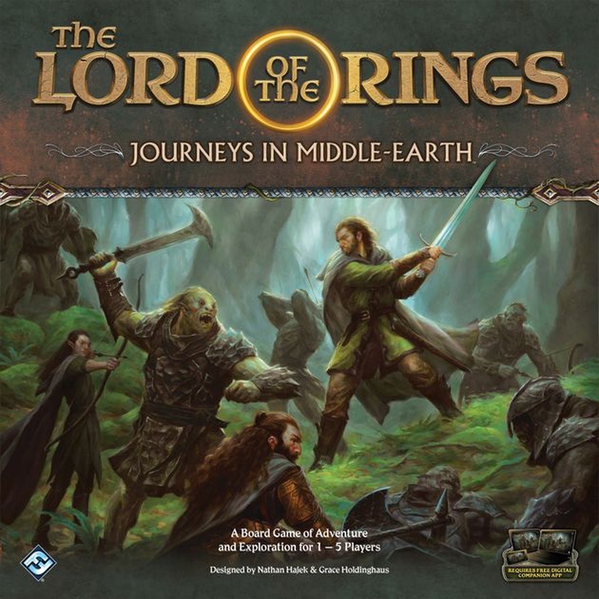 Lord of the Rings Journeys in Middle Earth - Bordspel | Games | bol.com