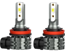 TLVX H8 Perfect Fit LED Canbus / Plug and Play / 12V / Auto / Motor / Scooter / LED koplamp / Perfecte pasvorm / 6000K wit licht / Dimlicht Grootlicht Mistlicht