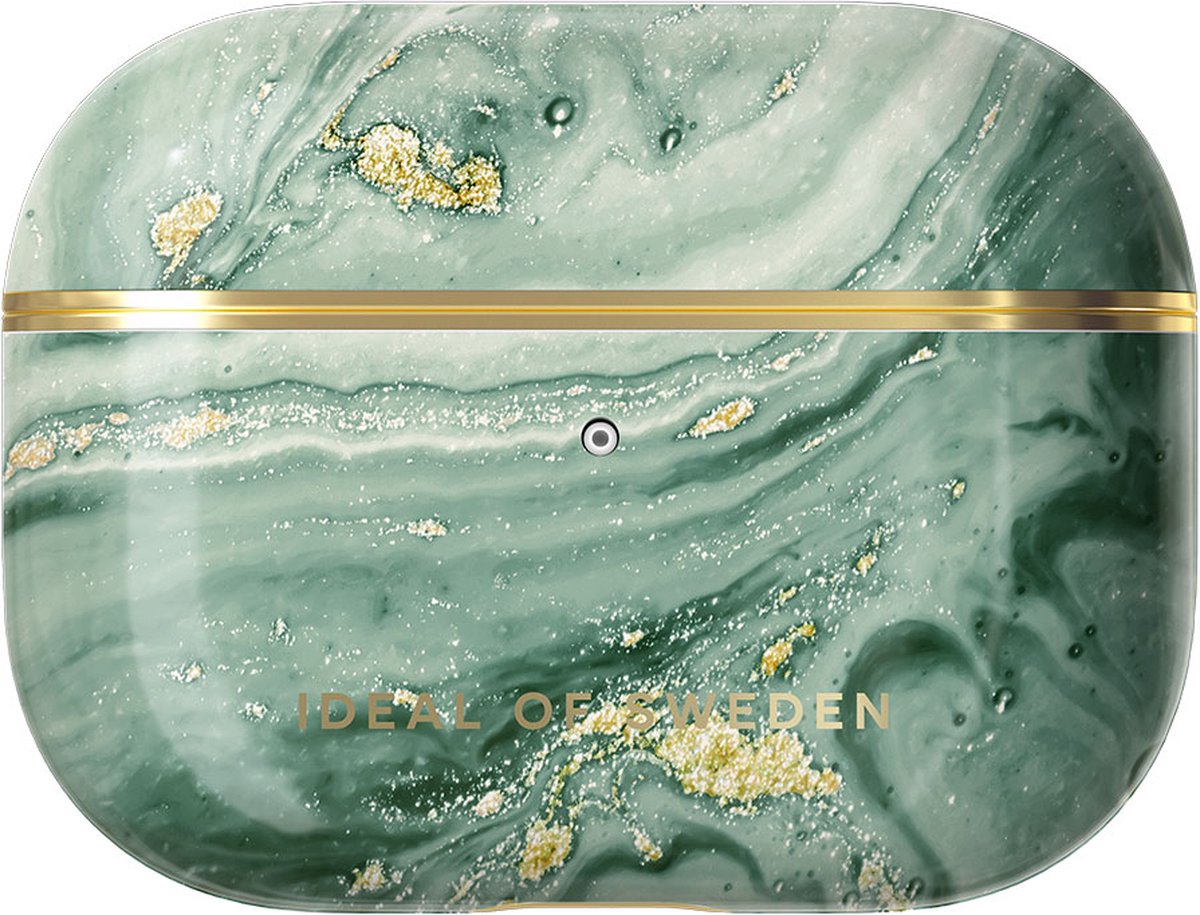 iDeal of Sweden AirPods Case Print voor Pro Mint Swirl Marble